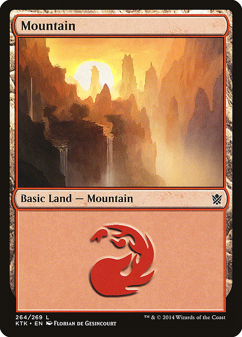 Mountain (Khans of Tarkir #264)