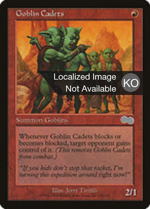 Goblin Cadets (Urza's Saga #189)