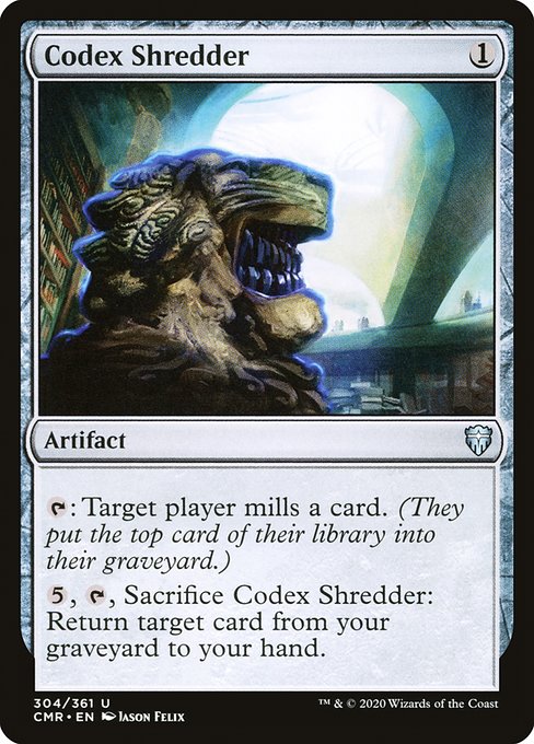 Codex Shredder (cmr) 304