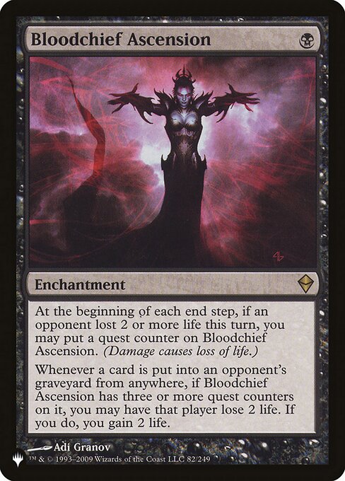 Bloodchief Ascension (The List #ZEN-82)