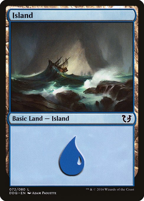 Island (Duel Decks: Blessed vs. Cursed #72)