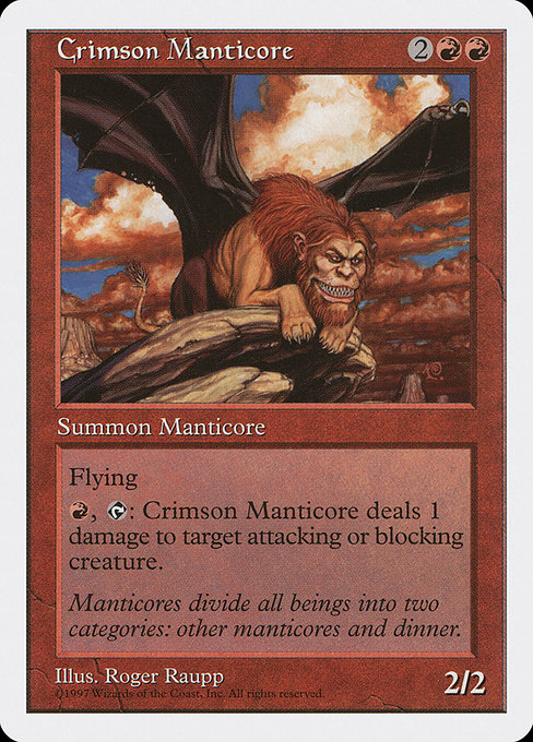 Crimson Manticore (5ED)