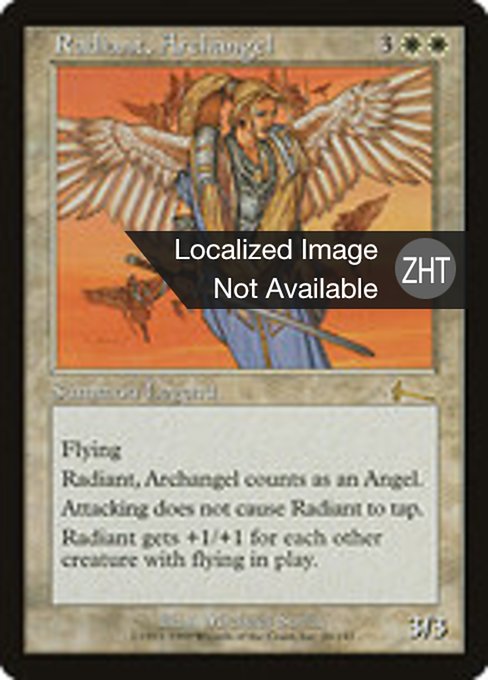 Radiant, Archangel (Urza's Legacy #20)