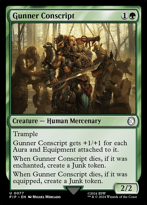 Gunner Conscript card image