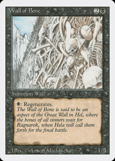 Wall of Bone (Revised Edition #134)