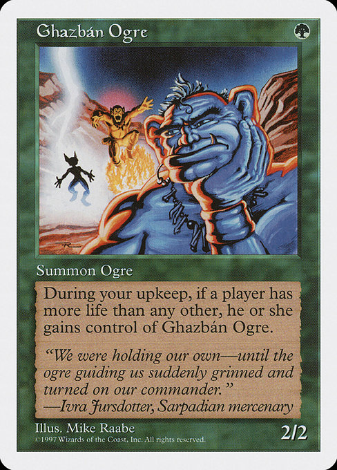 Ghazbán Ogre card image