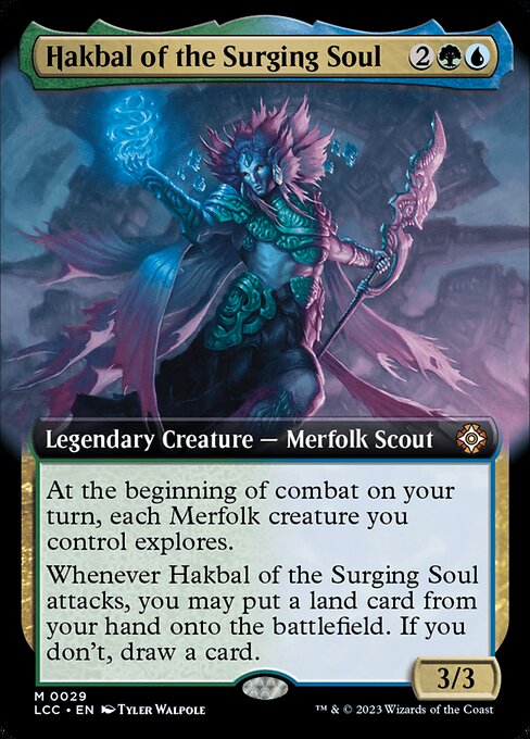 Hakbal of the Surging Soul (The Lost Caverns of Ixalan Commander #29)