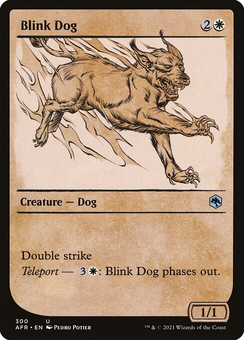 Chien esquiveur|Blink Dog