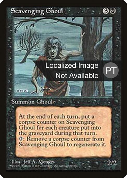 Scavenging Ghoul (Fourth Edition Foreign Black Border #159)