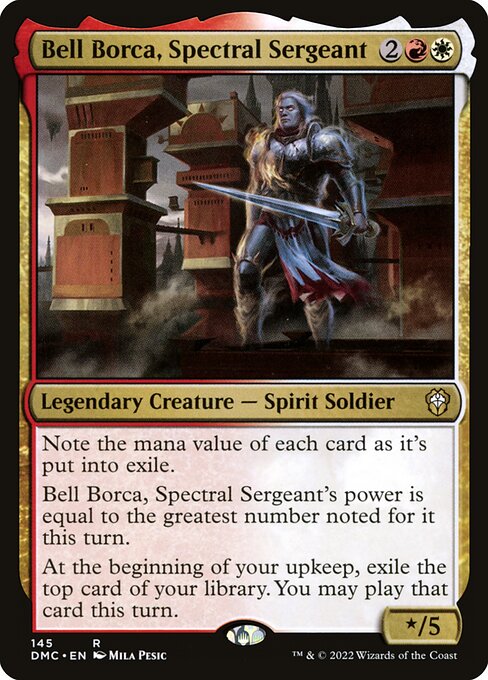 Bell Borca, Spectral Sergeant (Dominaria United Commander #145)