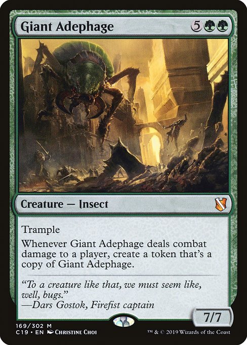 Adéphage géant|Giant Adephage