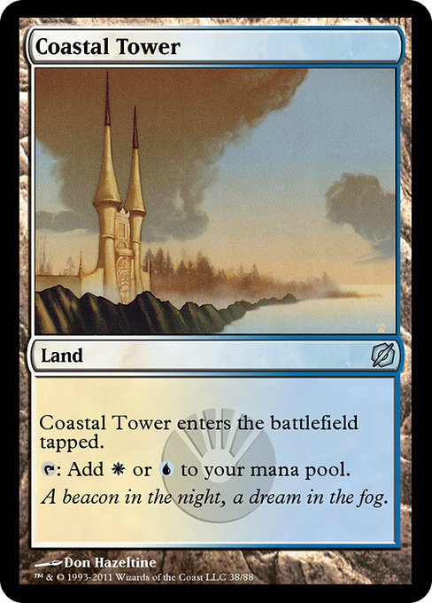 Coastal Tower (Duel Decks: Mirrodin Pure vs. New Phyrexia #38)