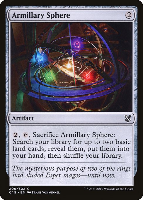 Armillary Sphere (Commander 2019 #209)
