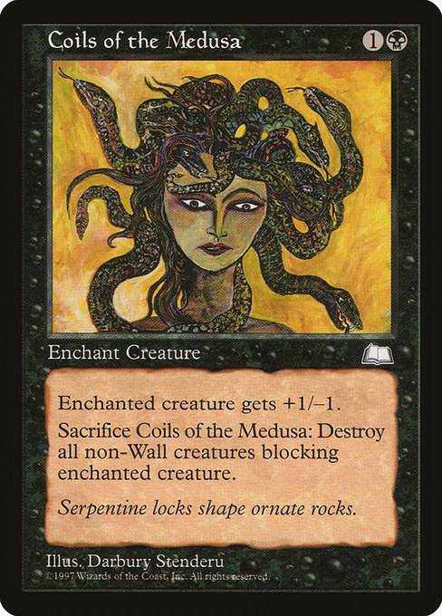 Coils of the Medusa card image