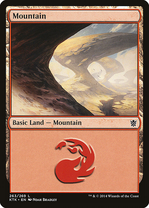 Mountain (Khans of Tarkir #263)