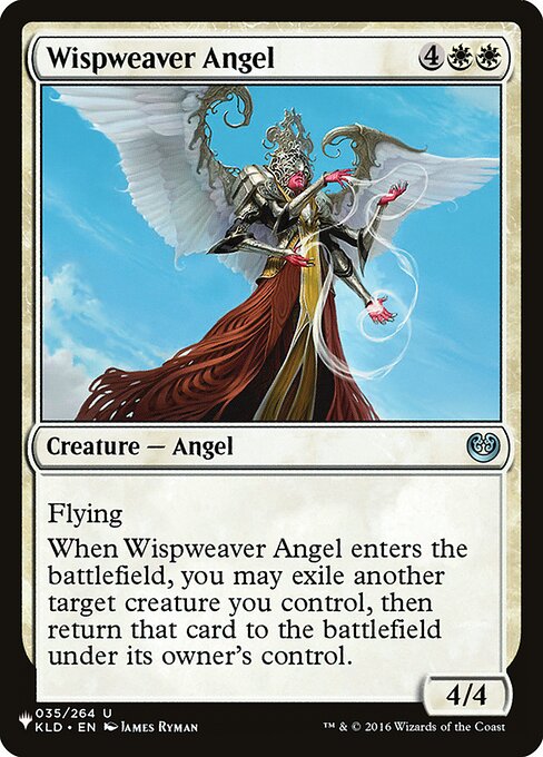 Wispweaver Angel (The List #KLD-35)