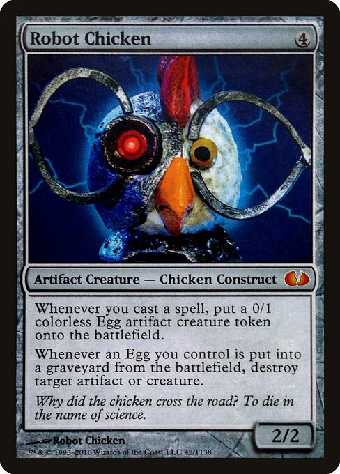 Robot Chicken (Celebration Cards #6)