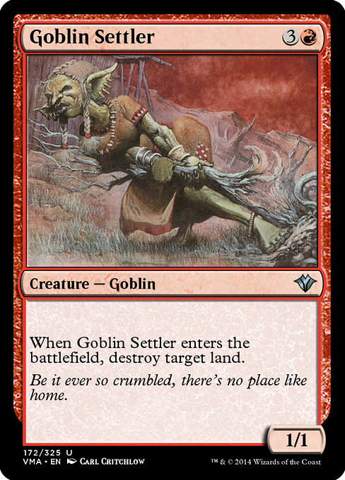 Goblin Settler (Vintage Masters #172)