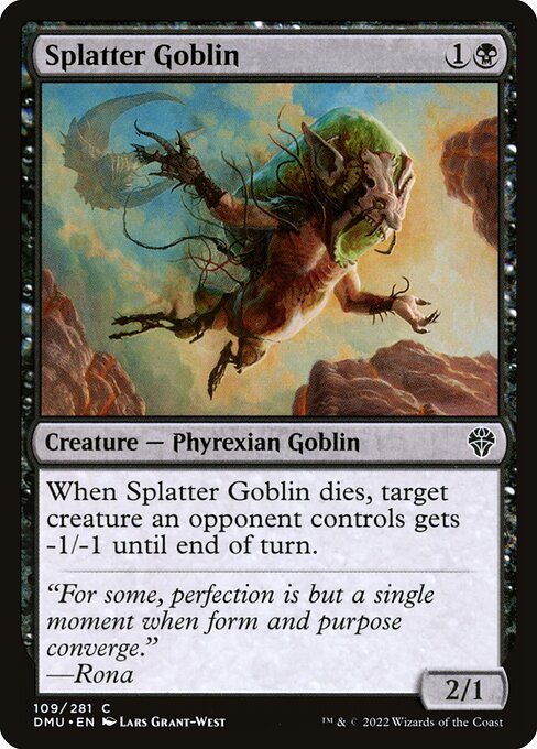 Splatter Goblin (Dominaria United #109)