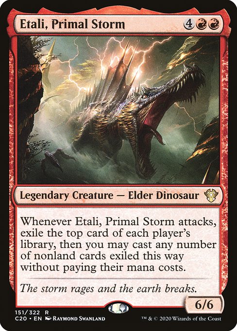 Etali, Primal Storm (Commander 2020 #151)