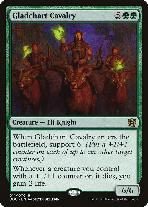 Gladehart Cavalry (Duel Decks: Elves vs. Inventors #11)