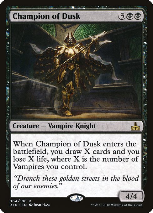 Champion of Dusk (rix) 64