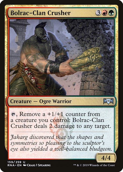 Bolrac-Clan Crusher (Ravnica Allegiance #159)