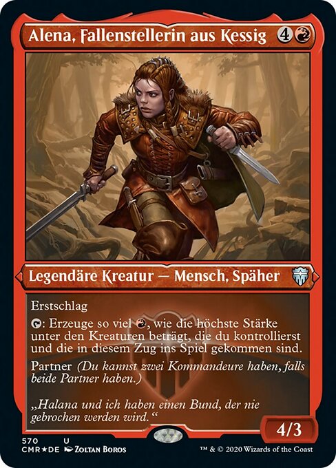 Alena, Kessig Trapper (Commander Legends #570)