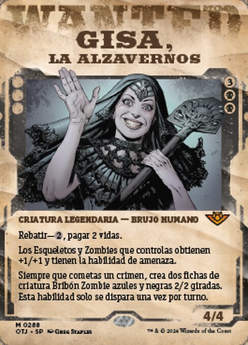 Gisa, the Hellraiser (Outlaws of Thunder Junction #288)