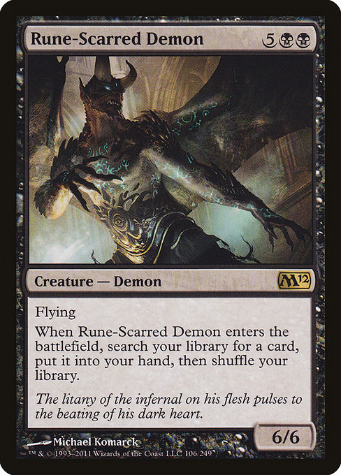 Rune-Scarred Demon card image