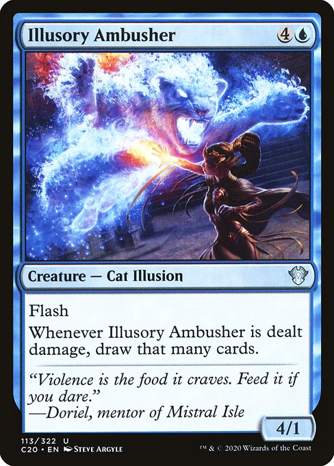 Illusory Ambusher (Commander 2020 #113)