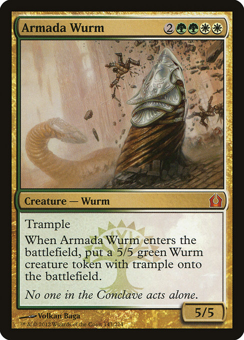Armada Wurm (Return to Ravnica #143)