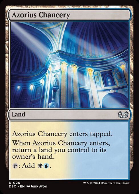 Azorius Chancery (Duskmourn: House of Horror Commander)