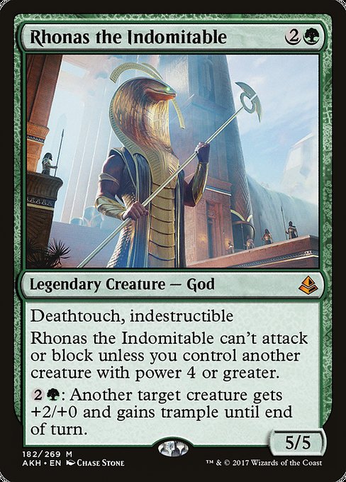 Rhonas the Indomitable (Amonkhet #182)