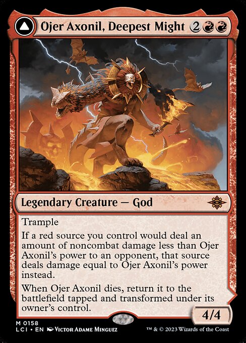 Ojer Axonil, Deepest Might // Temple of Power • Lost Caverns of Ixalan ...
