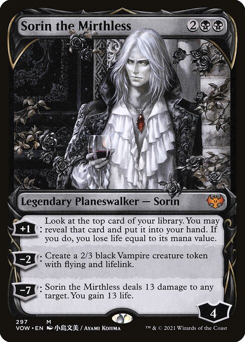 Sorin the Mirthless (Innistrad: Crimson Vow #297)
