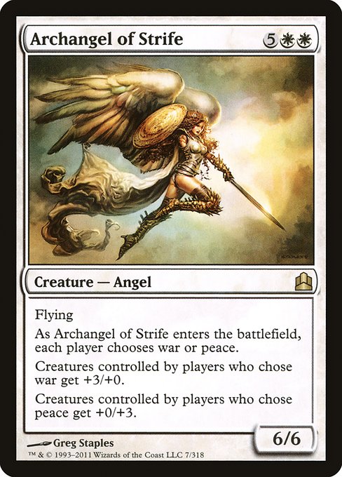 Archangel of Strife (Commander 2011 #7)