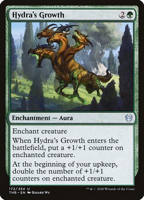 Hydra's Growth (Theros Beyond Death #172)