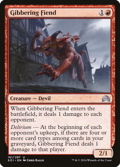 Fielleux ricanant|Gibbering Fiend
