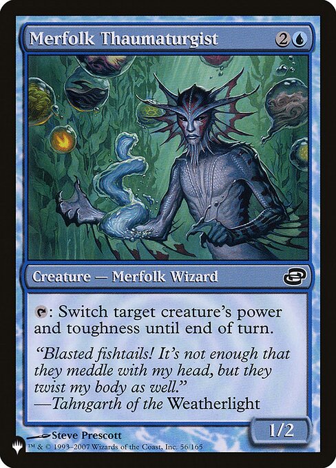 Merfolk Thaumaturgist (The List)