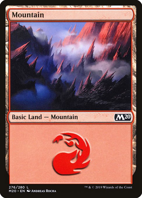 Mountain (Core Set 2020 #276)