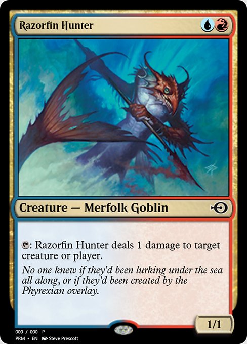 Razorfin Hunter (Magic Online Promos #62407)