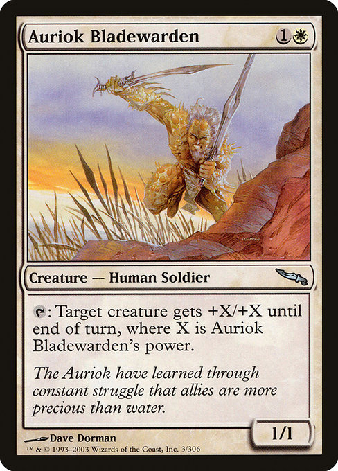 Auriok Bladewarden (Mirrodin #3)