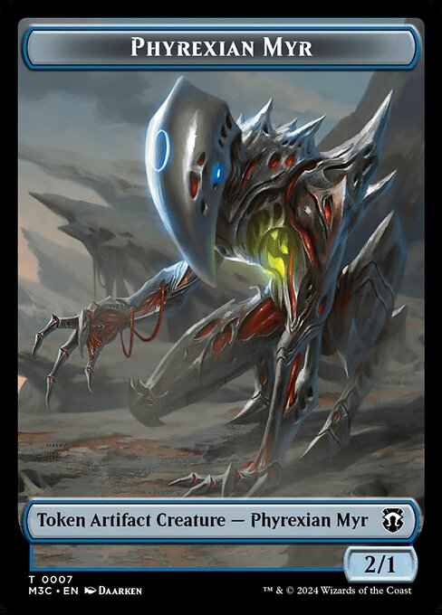 Phyrexian Myr (Modern Horizons 3 Commander Tokens #7)