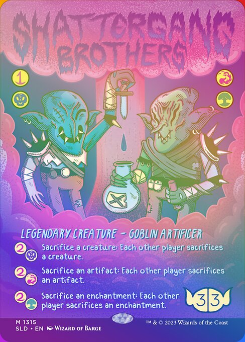 Shattergang Brothers (Secret Lair Drop #1315★)