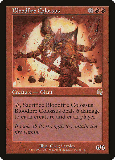 Colosse hématopyre|Bloodfire Colossus