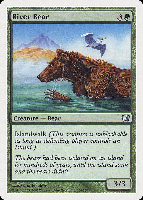 River Bear (Ninth Edition #266)