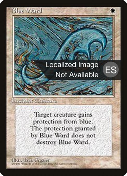 Blue Ward (Fourth Edition Foreign Black Border #10)