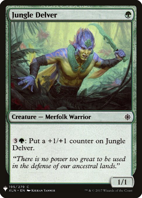 Jungle Delver (The List #XLN-195)