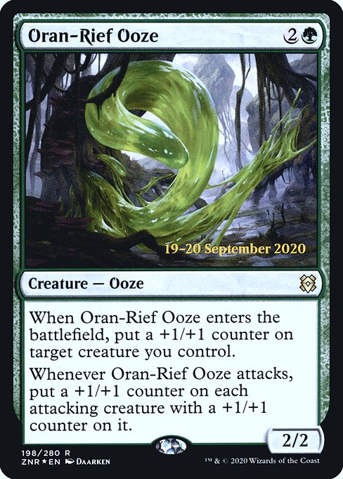 Oran-Rief Ooze (Zendikar Rising Promos #198s)